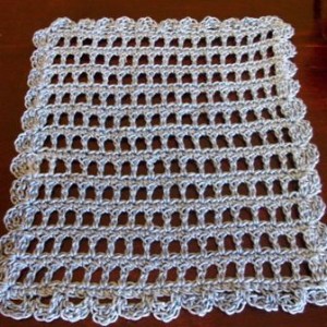 Scalloped Dishcloth