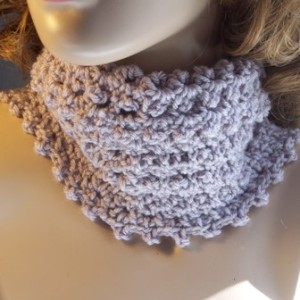 Picot Cowl and Arm Warmer