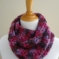 Gelato Infinity Scarf by Fiber Flux