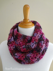 Gelato Infinity Scarf by Fiber Flux