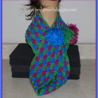 Gumdrop Sparkle Cowl by Posh Pooch Designs