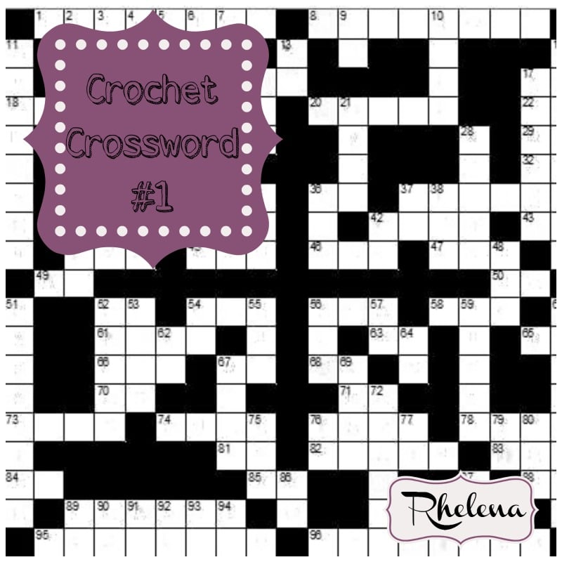 Crochet Crossword #1