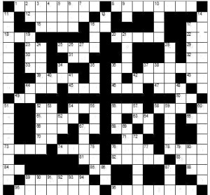 Crochet Crossword #1
