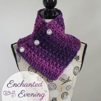 Enchanted Evening Button Cowl by The Stitchin' Mommy
