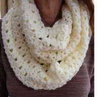 Lacy Infinity Scarf by Barb's Crochet
