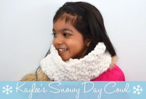 Kaylee's Snowy Day Cowl by The Stitchin' Mommy