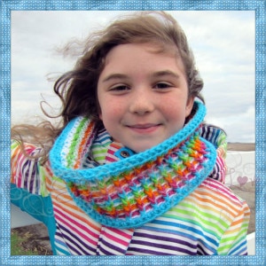Winter's Infinity Rainbow by Designs from Grammy's Heart, with Love