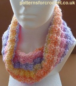 A Neck Cowl by Patterns For Crochet