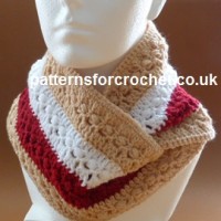 Autumn Cowl by Patterns For Crochet
