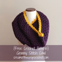 Granny Stitch Cowl by Cream Of The Crop Crochet