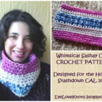 The Whimsical Sashay Cowl by EyeLoveKnots.