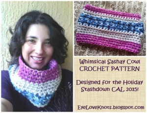 The Whimsical Sashay Cowl by EyeLoveKnots.