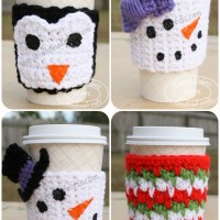 Winter Mug Cozy by Divine Debris