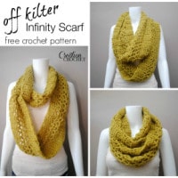 Off Kilter Infinity Scarf by Cre8tion Crochet