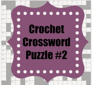 Crochet Crossword Puzzle #2