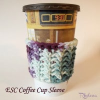 ESC Cup Sleeve by CrochetN'Crafts