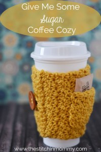 Give Me Some Sugar Coffee Cozy by The Stitchin' Mommy