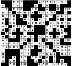 Answers for Crochet Crossword #2