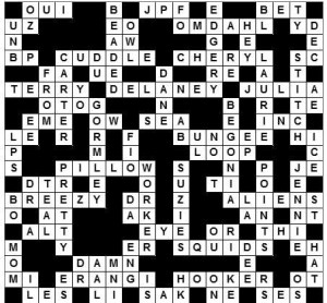 Crossword #3 Answers