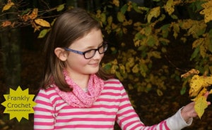 One Skein Girls Star Snood by Frankly Crochet