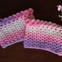 Canna Lily Crochet Boot Cuff by Dearest Debi