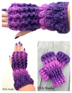 Fingerless Mitts by ELK Studio
