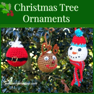 Christmas Tree Ornaments by Pattern Paradise