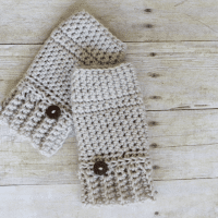 Andy Crochet Hand Warmer by Rescued Paw Designs