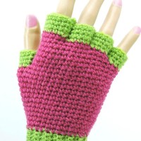 Jersey Mitts by CrochetKim