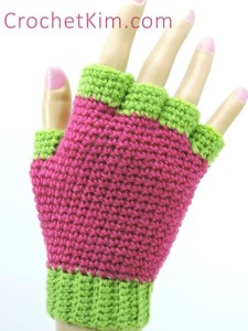 Jersey Mitts by CrochetKim
