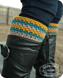 Willow Boot Cuffs by Divine Debris