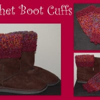 Crochet Boot Cuffs by Posh Pooch Designs