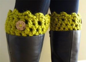 Friendship Boot Cuffs by Fiber Flux