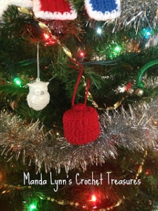 Fez Ornament by MandaLynn's Crochet Treasures