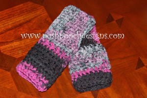 World's Easiest Fingerless Gloves by Posh Pooch Designs