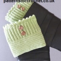 Boot Cuffs by Patterns For Crochet