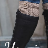 Yenni Boot Cuffs by Little Monkeys Crochet