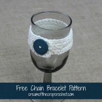 Chain Bracelet by Cream Of The Crop Crochet