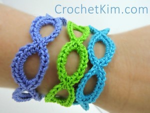 Stretchy Bracelets by Crochet Kim