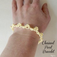 Chained Picot Bracelet by CrochetN'Crafts