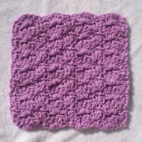A Shell of a Washcloth by Stitch11