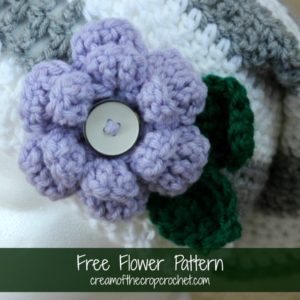 Flower Pattern by Cream Of The Crop Crochet
