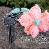 Flower Keychain by Stitch11