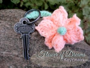 Flower Keychain by Stitch11
