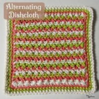 Alternating Dishcloth by CrochetN'Crafts