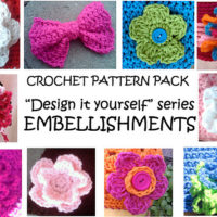 Pack of Flowers and Embellishments by Snappy Tots