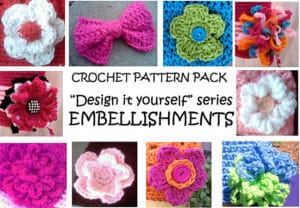 Pack of Flowers and Embellishments by Snappy Tots