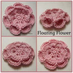 Floating Flower by CrochetNCrafts