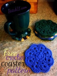 Crochet Coaster by Stitch11