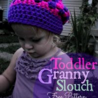 Toddler Granny Slouch Hat by Stitch11